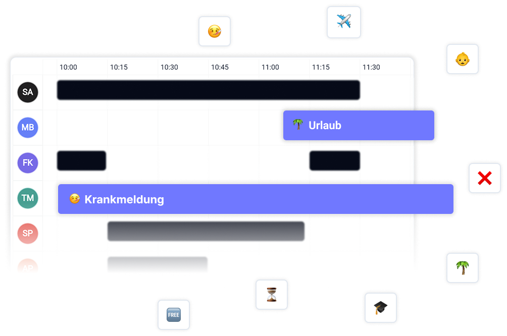 Plane immer mit aktuellen Verfügbarkeiten